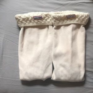Hunter Cable Knit Boot Socks